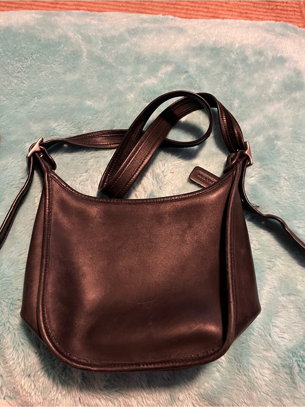 Coach Vintage Leather Purse 9950 Black Janice Legacy Bag